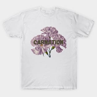 Carnation Flowers T-Shirt